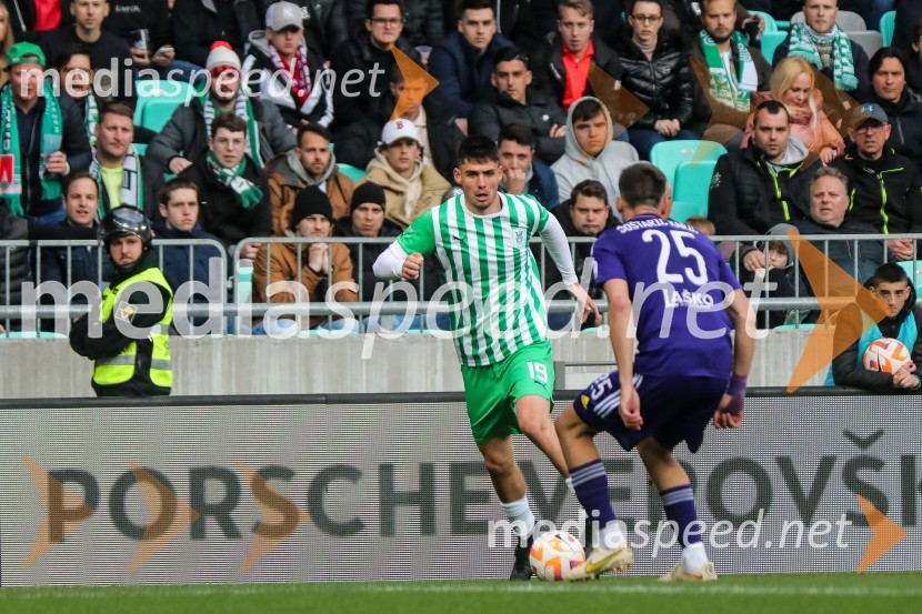  Svit Sešlar, nogometaš, NK Olimpija;  Sven Karić, nogometaš, NK MariborNogometni derbi Olimpija - Maribor