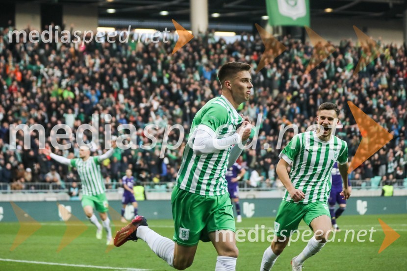  Admir Bristrić, nogometaš, NK Olimpija;  Anes Krdzalic, nogometaš, NK OlimpijaNogometni derbi Olimpija - Maribor