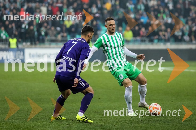  Rok Kronaveter, nogometaš, NK Maribor;  Timi Max Elšnik, nogometaš, NK OlimpijaNogometni derbi Olimpija - Maribor