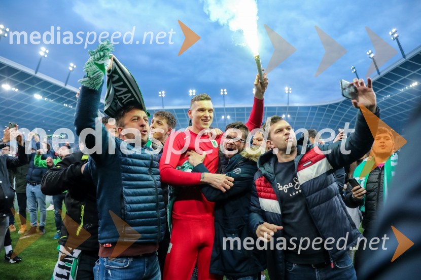  ... ;  Matevž Vidovšek, vratar, NK Olimpija;  ... ;  ... Nogometni derbi Olimpija - Maribor