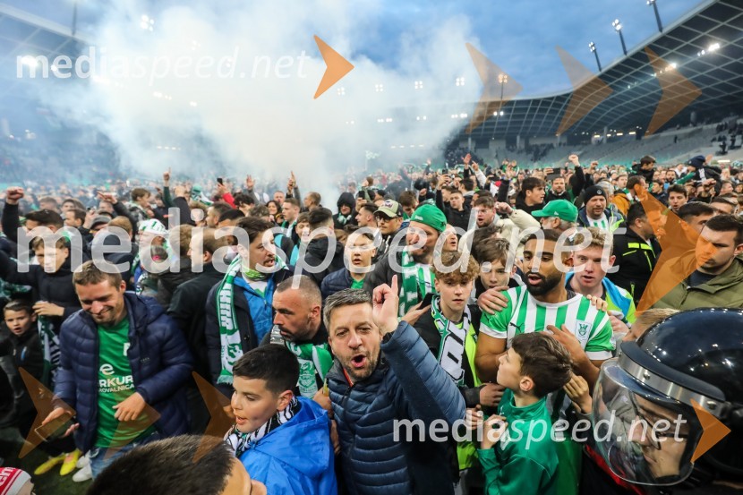 Nogometni derbi Olimpija - Maribor