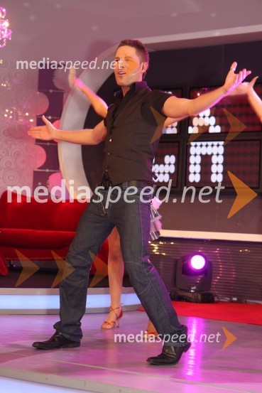 Sebastian, pevec in tv voditeljRdeča preproga s Sebastianom, snemanje oddaje