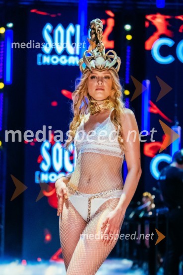  Vladlena Salyayeva, manekenka, Miss fotogeničnosti 2021VIP modno doživetje v Citycentru Celje