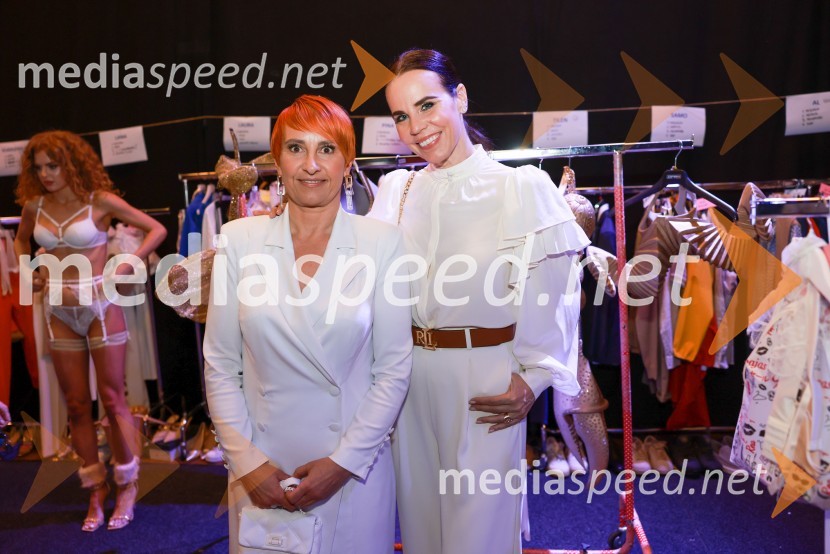  Nena Horvat, vodja marketinga Citycenter Celje;  Lorella Flego, slovenska novinarka, modna urednica, televizijska moderatorkaVIP modno doživetje v Citycentru Celje