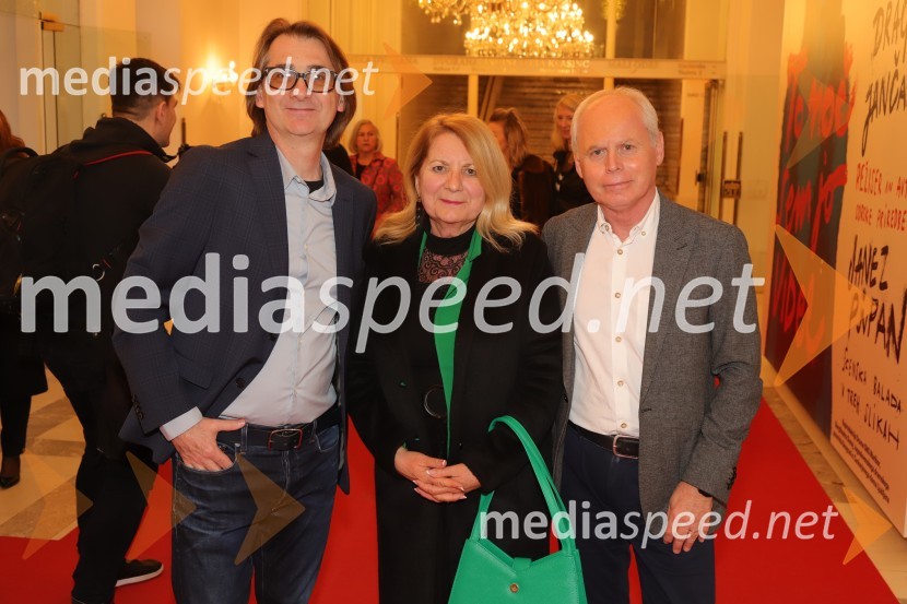  Aleksandar  Popovski, režiser, umetniški direktor Drame SNG Maribor;  Darka Zvonar Predan, novinarka;  Milan Predan, veleposlanik Republike Slovenije v Republiki Severni MakedonijiDogodek v mestu Gogi, premiera drame v SNG Maribor