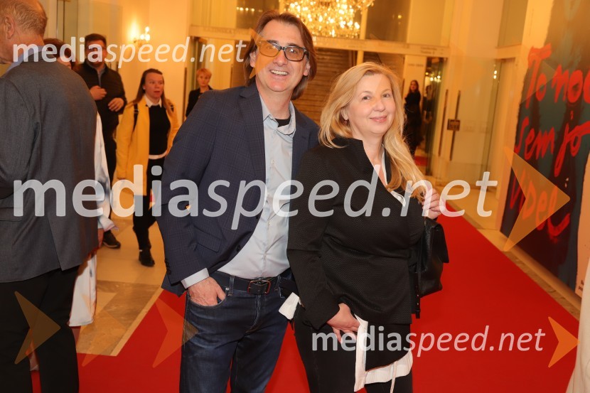  Aleksandar  Popovski, režiser, umetniški direktor Drame SNG Maribor;  Natalija PopovskiDogodek v mestu Gogi, premiera drame v SNG Maribor