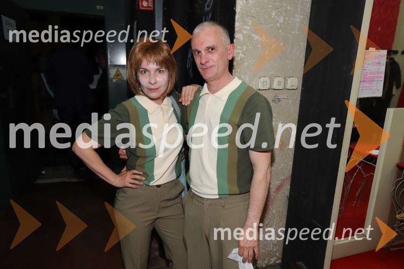  Ana Urbanc, igralka;  Vladimir Vlaškalić, igralecDogodek v mestu Gogi, premiera drame v SNG Maribor