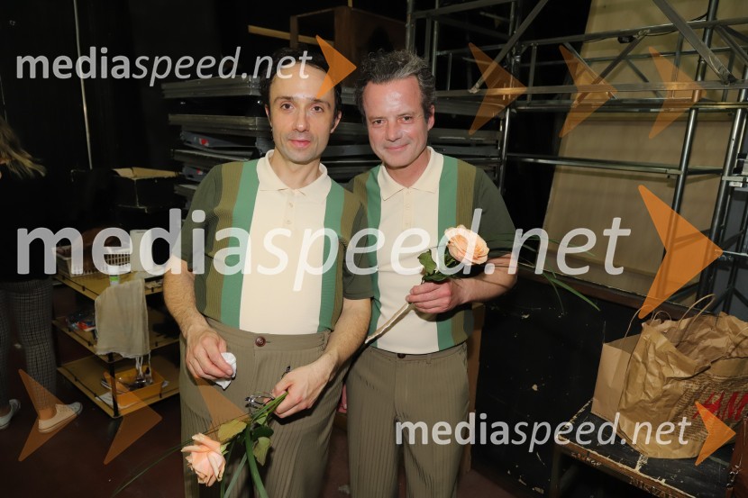  Nejc Ropret, igralec;  Vojko Belšak, igralecDogodek v mestu Gogi, premiera drame v SNG Maribor