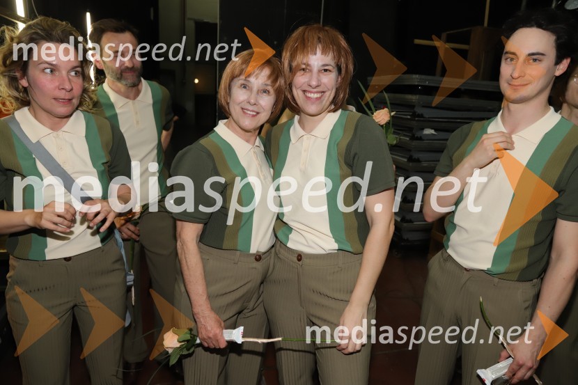  Ana Urbanc, igralka;  Irena Mihelič, igralka;  Minca Lorenci, igralka;  Žan Koprivnik, igralecDogodek v mestu Gogi, premiera drame v SNG Maribor