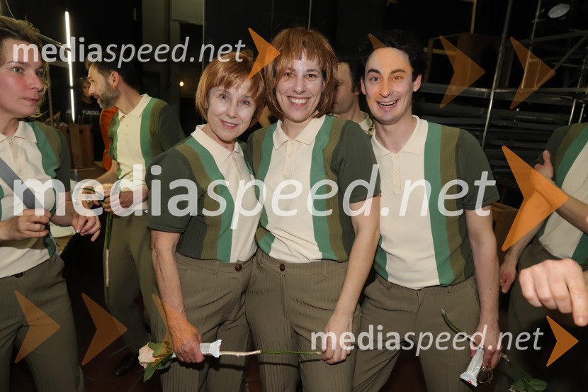  Irena Mihelič, igralka;  Minca Lorenci, igralka;  Žan Koprivnik, igralecDogodek v mestu Gogi, premiera drame v SNG Maribor