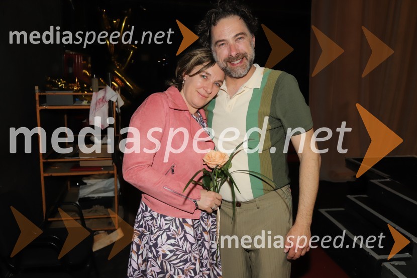  Maša Žilavec, igralka;  Gorazd Žilavec, igralecDogodek v mestu Gogi, premiera drame v SNG Maribor