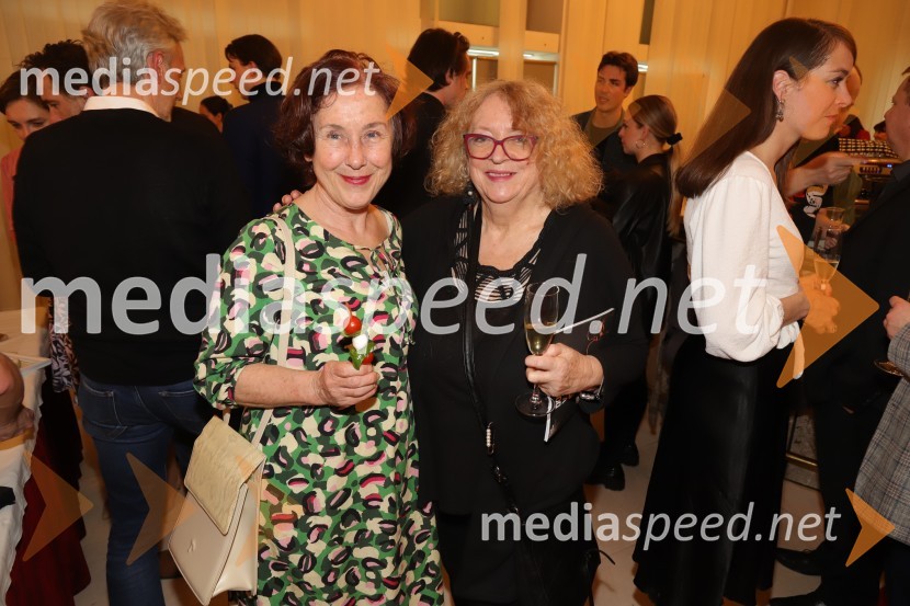  Irena Mihelič, igralka;  Alenka Cilenšek, igralkaDogodek v mestu Gogi, premiera drame v SNG Maribor