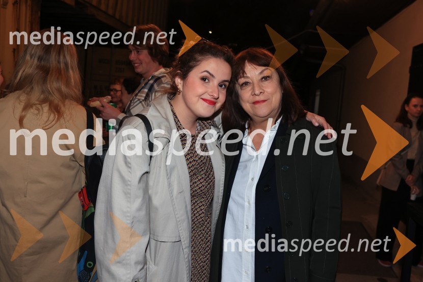  Mija Kramar, igralka;  Damjana Černe, igralkaTakorekoč: Žalujka + Amater, premiera Nova Pošta, SMG Ljubljana