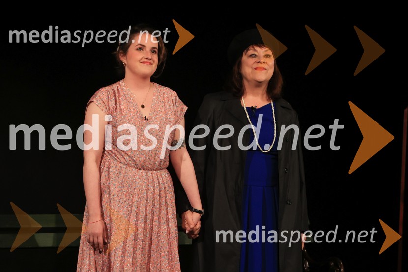  Mija Kramar, igralka;  Damjana Černe, igralkaTakorekoč: Žalujka + Amater, premiera Nova Pošta, SMG Ljubljana