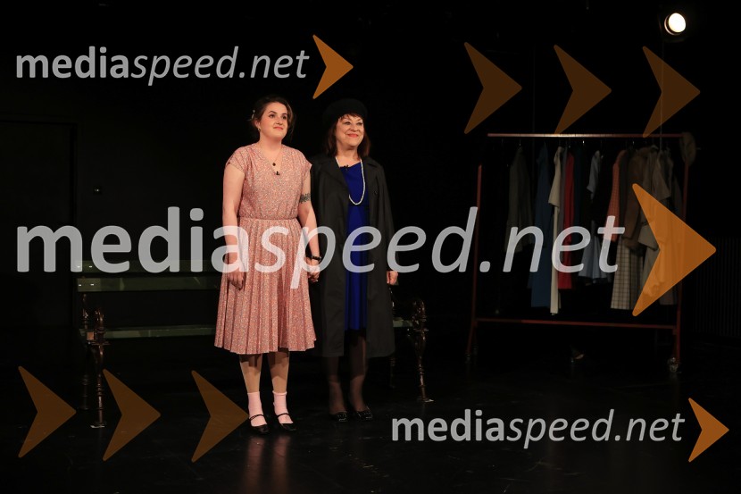  Mija Kramar, igralka;  Damjana Černe, igralkaTakorekoč: Žalujka + Amater, premiera Nova Pošta, SMG Ljubljana