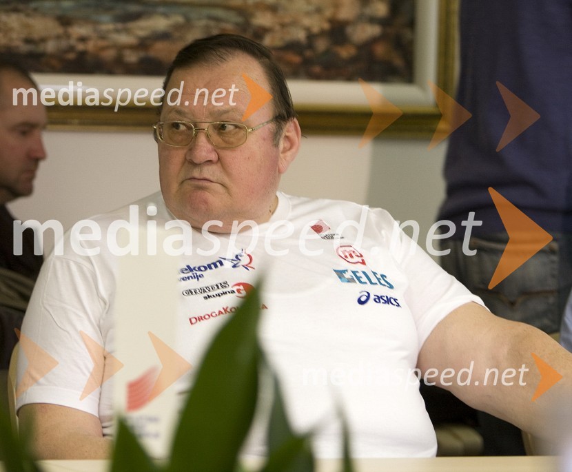 Marjan Štimec, trenerVrnitev slovenskih atletov iz EP v Torinu