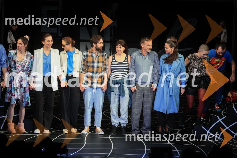  ... ;  Daša Doberšek, igralka;  Maruša Oblak, igralka;  Vito Weis, igralec;  Janja Majzelj, igralka;  Robert Prebil, igralec;  Katarina Stegnar, igralka;  Nataša Keser, igralka;  Blaž Šef, igralecLjudje, kraji in stvari, premiera v SMG Ljubljana