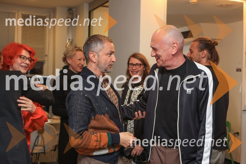  Ivan Peternelj, igralec;  Goran Injac, umetniški vodja, Slovensko mladinsko gledališčeLjudje, kraji in stvari, premiera v SMG Ljubljana