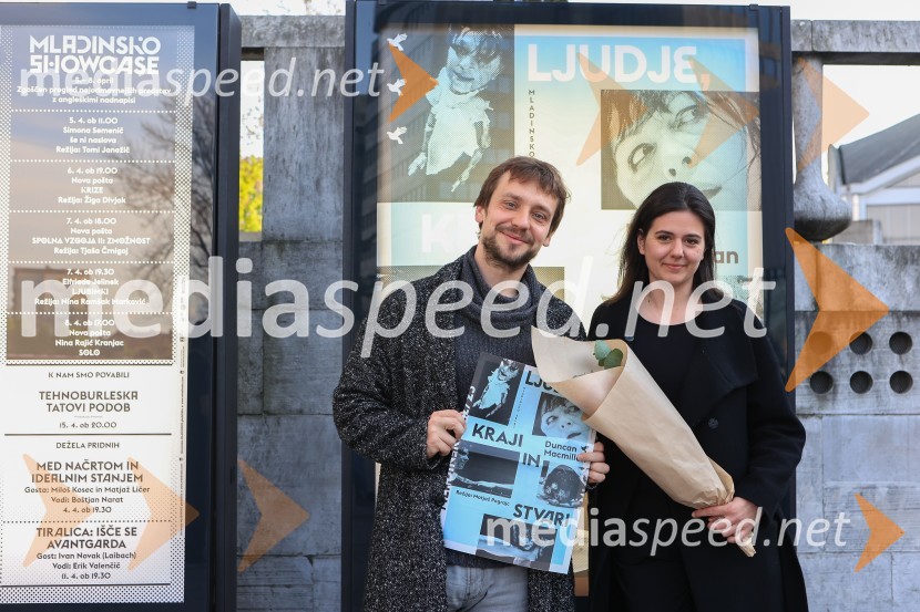  Nejc  Jezernik, direktor izbora igralcev;  Kaja Brina UršičLjudje, kraji in stvari, premiera v SMG Ljubljana