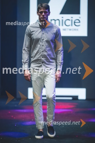  Matija Žiganto, manekenMoč miru, spomladanska modna revija v Citycentru Celje