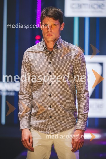  Matija Žiganto, manekenMoč miru, spomladanska modna revija v Citycentru Celje