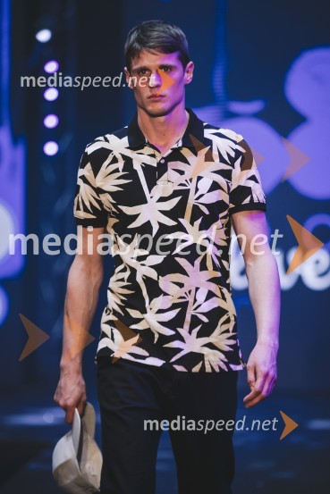  Matija Žiganto, manekenMoč miru, spomladanska modna revija v Citycentru Celje