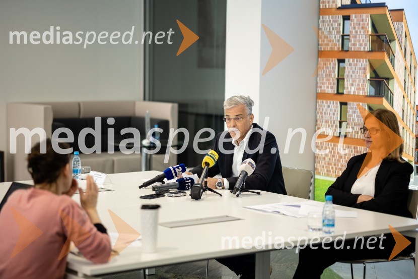 mag. Črtomir Remec, direktor Stanovanjskega sklada RS;  ... Novinarska konferenca, Stanovanjski sklad Republike Slovenije