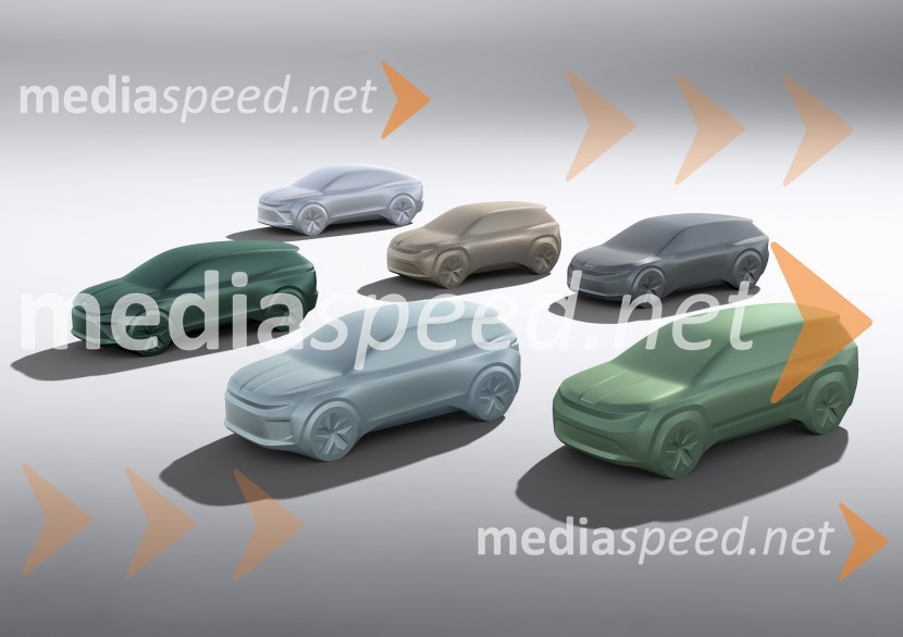Let’s explore: Škodina ofenziva električne mobilnosti s 6 novimi električnimi avtomobili do leta 2026