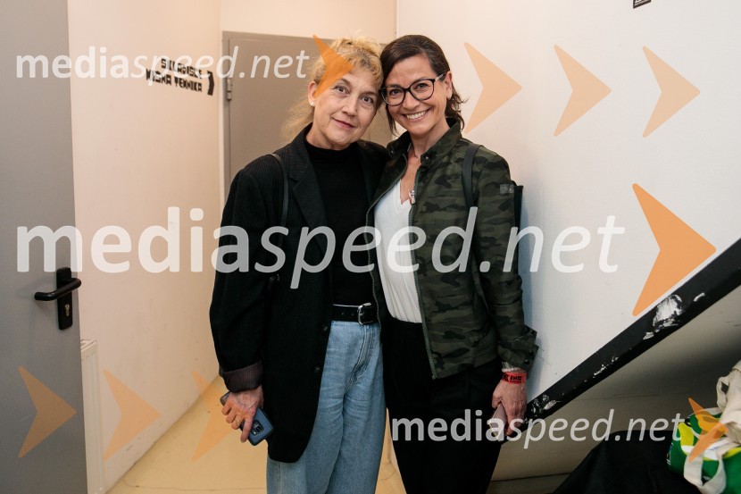  Barbara Hieng Samobor, direktorica in umetniška vodja MGL;  Simona  Belle, služba za stike z javnostmi MGLTradicionalni koncert MGL&AGRFT v Kinu Šiška