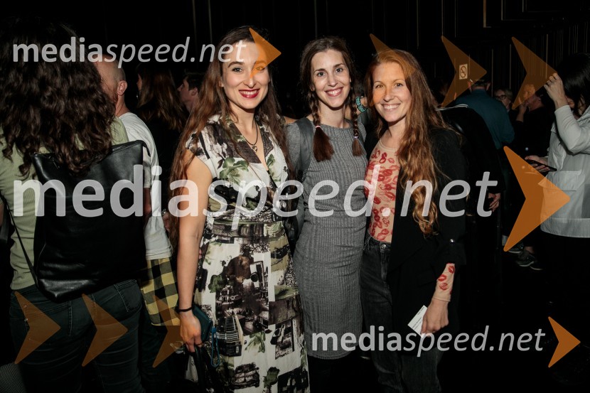  Gaja Višnar, igralka;  Nina Rakovec, igralka, pevka;  Anja Möderndorfer, plesalka in koreografinjaTradicionalni koncert MGL&AGRFT v Kinu Šiška