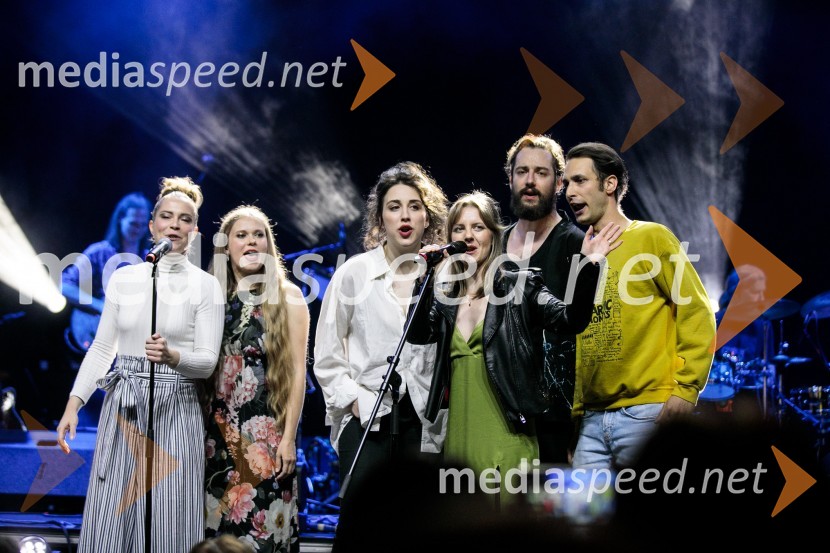  Lea Cok, igralka;  Ana Pavlin, igralka;  Mojka Končar, AGRF;  Lena Hribar  Škrlec, igralka;  Gal  Oblak, igralec ;  Voranc  Boh, igralecTradicionalni koncert MGL&AGRFT v Kinu Šiška