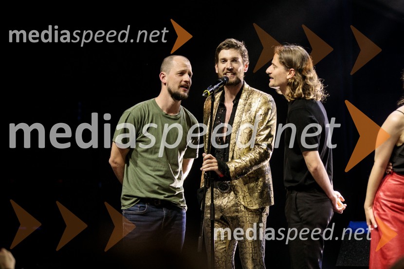  Jernej Gašperin, igralec;  Robert Korošec, igralec;   Filip Štepec, AGRFTTradicionalni koncert MGL&AGRFT v Kinu Šiška