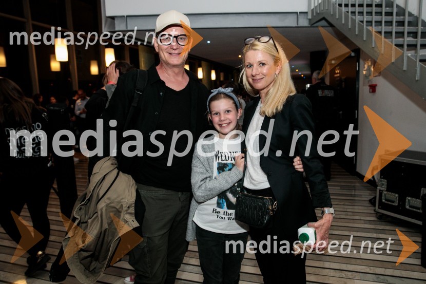 Uroš Smolej, Marli hči Tjaše in Tjaša ŽeleznikTradicionalni koncert MGL&AGRFT v Kinu Šiška