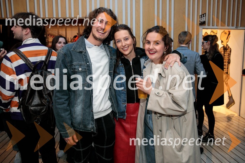  Luka Žerdin;  Sara Gorše, igralka;  Mija Kramar, igralkaTradicionalni koncert MGL&AGRFT v Kinu Šiška