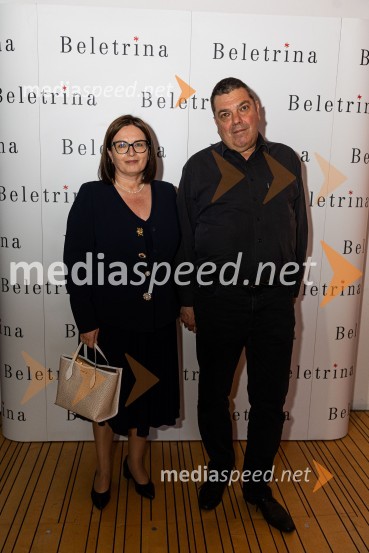 Nataša Luša s partnerjemBeletrinino spomladansko druženje