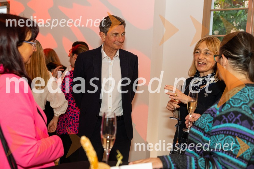  Borut Pahor, nekdanji predsednik Republike Slovenije; dr. Alja  Brglez, šefinja kabineta bivšega predsednika RSBeletrinino spomladansko druženje