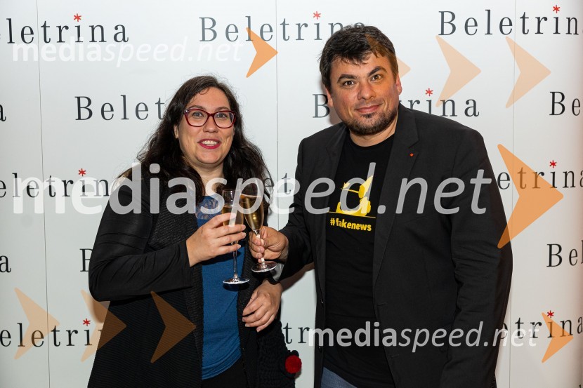  Urška Honzak, političarka; dr. Jernej  Štromajer, Ministrstvo za gospodarstvo, turizem in športBeletrinino spomladansko druženje