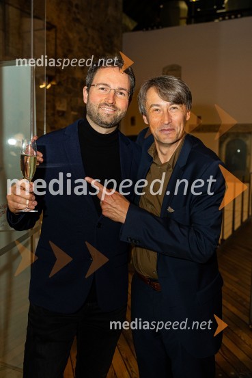  Vito Žuraj, skladatelj;  Aleš Šteger, programski vodja, BeletrinaBeletrinino spomladansko druženje