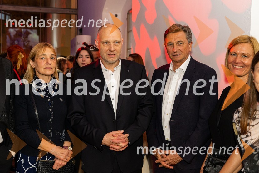dr. Alja  Brglez, šefinja kabineta bivšega predsednika RS;  Mitja Čander, direktor, Beletrina;  Borut Pahor, nekdanji predsednik Republike Slovenije;  Branka Fišer, urednica, BeletrinaBeletrinino spomladansko druženje