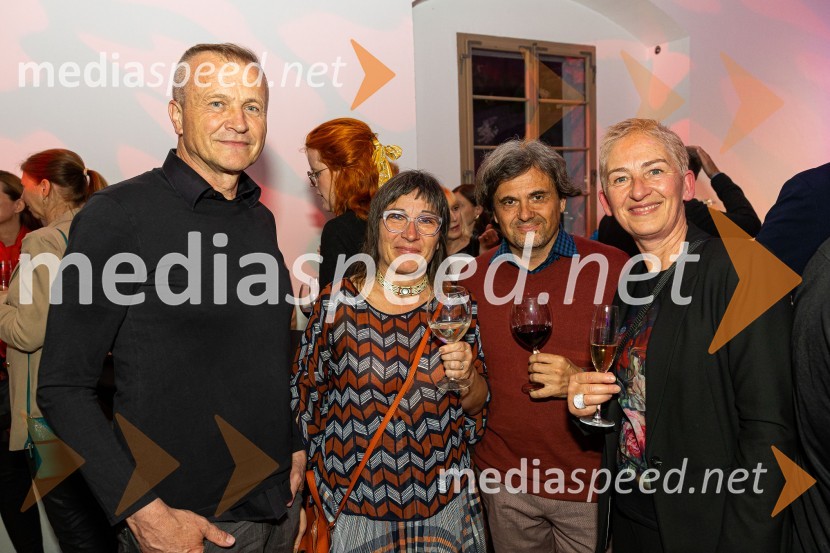  Robert Potokar, arhitekt in avtor;  Stanka Vauda Benčevič,  Muzikafe;  Igor  Benčevič, Muzikafe;  Špela Kuhar, arhitektaBeletrinino spomladansko druženje