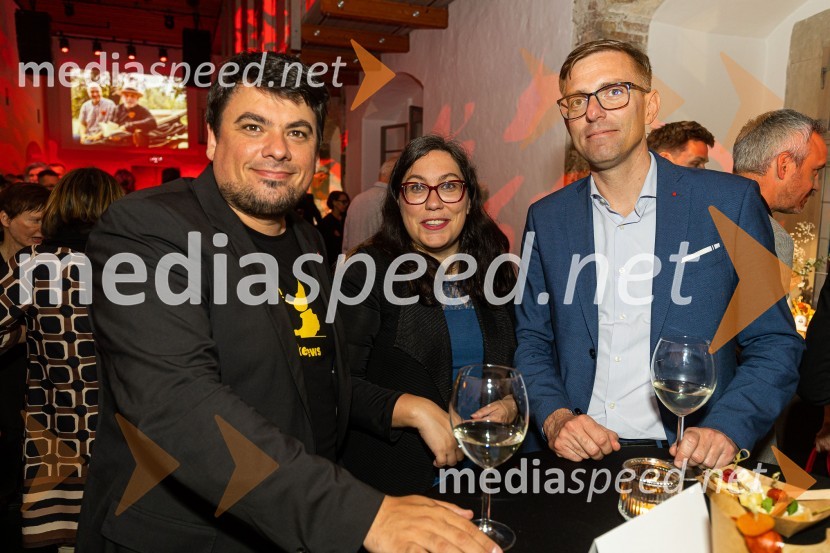 dr. Jernej  Štromajer, Ministrstvo za gospodarstvo, turizem in šport;  Urška Honzak, političarka;  Marko Koprivc, državni sekretarBeletrinino spomladansko druženje