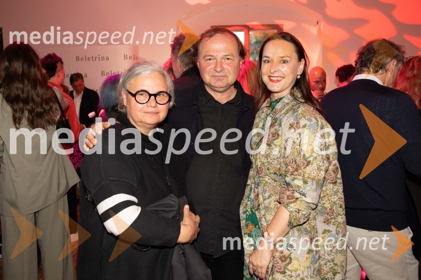  Jana Pavlič, publicistka in prevajalka; dr. Tomaž Toporišič, Filizofska fakulteta;  Blažka Mueller, prevajalka in moderatorkaBeletrinino spomladansko druženje