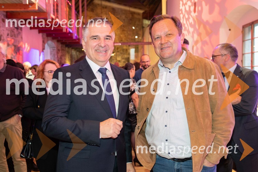  Marko Lotrič, predsednik, Državni svet;  Dejan Prešiček, nekdanji minister za kulturoBeletrinino spomladansko druženje