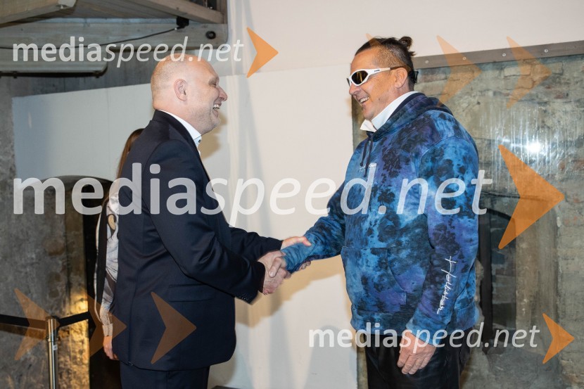  Mitja Čander, direktor, Beletrina;  Božidar Novak, podjetnikBeletrinino spomladansko druženje