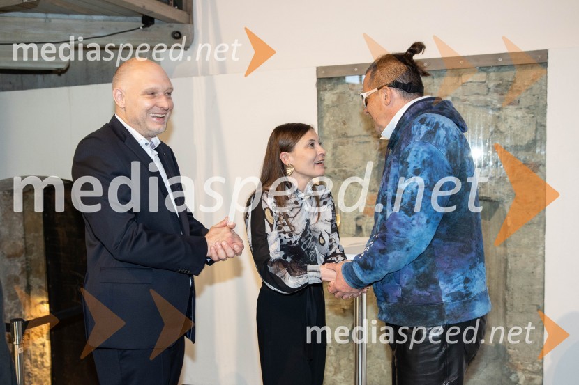  Mitja Čander, direktor, Beletrina;   Alma  Čaušević Klemenčič, izvršna direktorica in prokuristka Beletrine;  Božidar Novak, podjetnikBeletrinino spomladansko druženje