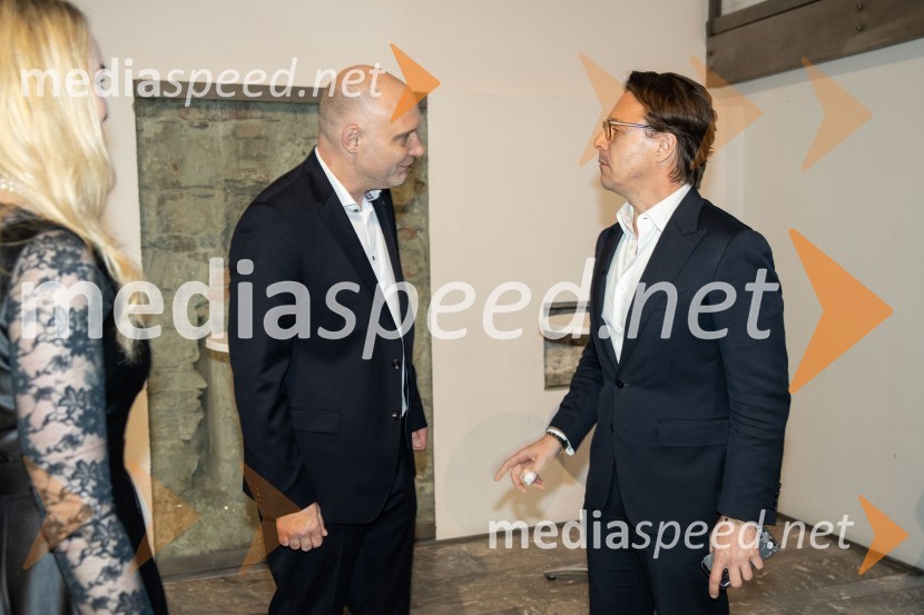  Mitja Čander, direktor, Beletrina;  Matevž Marc,  gospodarstvenikBeletrinino spomladansko druženje