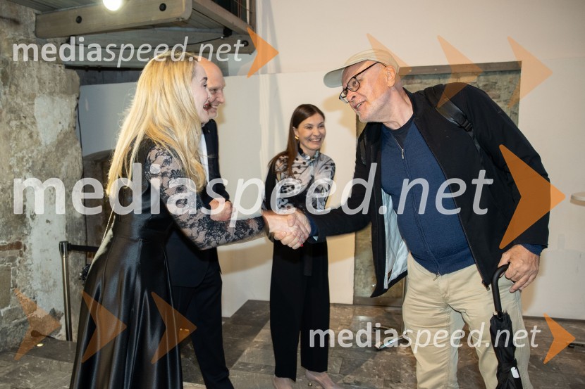  Maja Čander, kreativna direktorica in prokuristka, Kreativna baza;  Miha Mazzini, pisatelj, kolumnist, scenaristBeletrinino spomladansko druženje