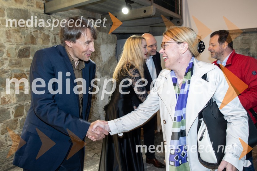  Aleš Šteger, programski vodja, Beletrina;  Helena  Jaklitsch, Ministrstvo za kulturoBeletrinino spomladansko druženje