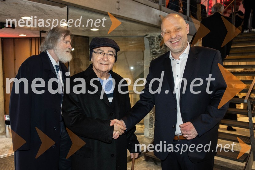  Mitja Rotovnik, nekdanji direktor Cankarjevega doma;  Mitja Čander, direktor, BeletrinaBeletrinino spomladansko druženje