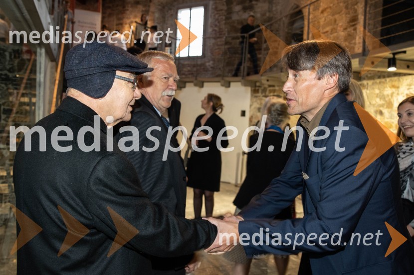  Mitja Rotovnik, nekdanji direktor Cankarjevega doma;  Aleš Šteger, programski vodja, BeletrinaBeletrinino spomladansko druženje